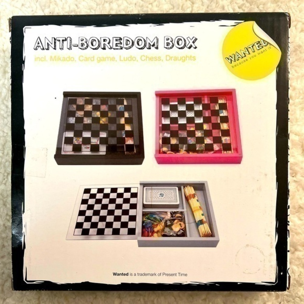 Wanted “Anti-Boredom” Game Box
